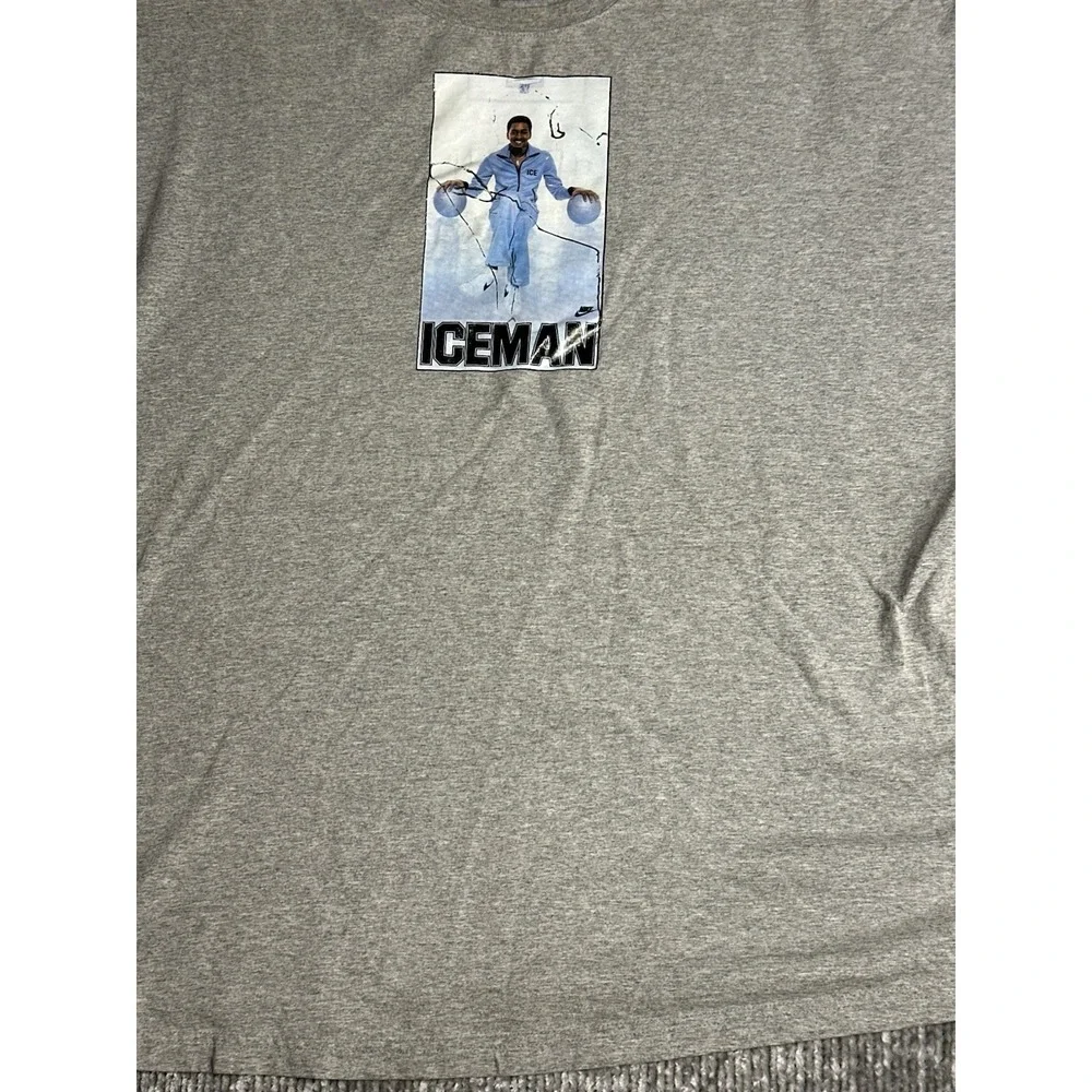 Rare Vintage Nike Iceman George Gervin Shirt Men 3XL Graphic Limited Edition 90